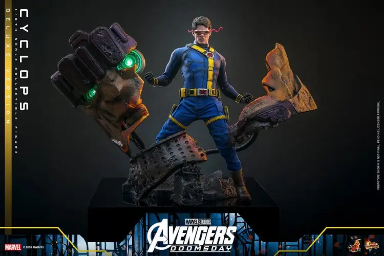 Hot Toys Avengers: Doomsday - Cyclops - Movie Masterpiece Figurka 1/6 (Deluxe Version)