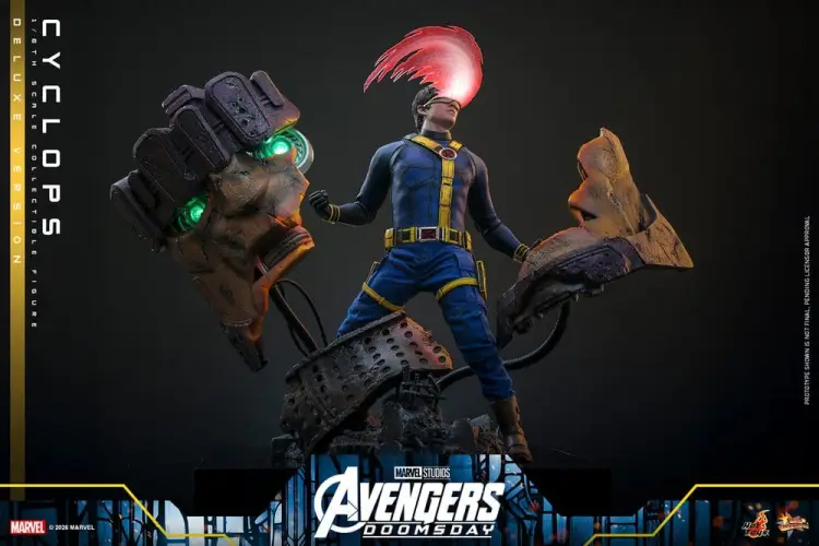 Hot Toys Avengers: Doomsday - Cyclops - Movie Masterpiece Figurka 1/6 (Deluxe Version)
