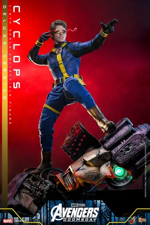 Hot Toys Avengers: Doomsday - Cyclops - Movie Masterpiece Figurka 1/6 (Deluxe Version)