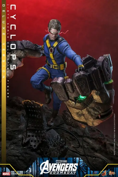 Hot Toys Avengers: Doomsday - Cyclops - Movie Masterpiece Figurka 1/6 (Deluxe Version)