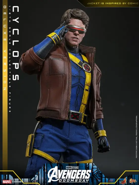 Hot Toys Avengers: Doomsday - Cyclops - Movie Masterpiece Figurka 1/6 (Deluxe Version)