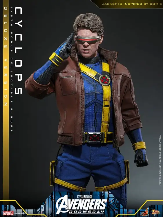 Hot Toys Avengers: Doomsday - Cyclops - Movie Masterpiece Figurka 1/6 (Deluxe Version)