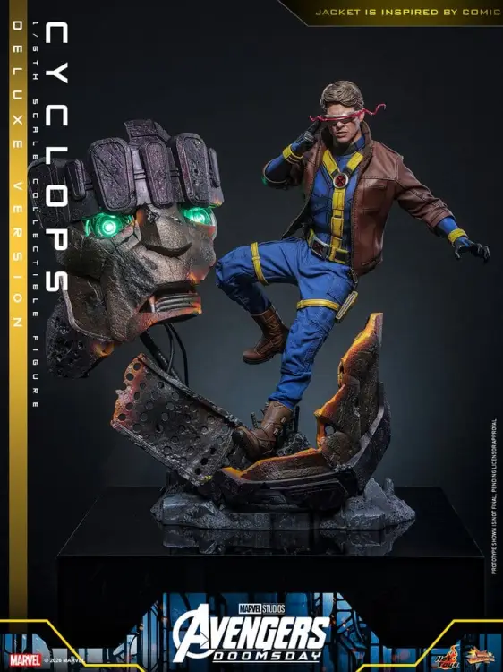 Hot Toys Avengers: Doomsday - Cyclops - Movie Masterpiece Figurka 1/6 (Deluxe Version)