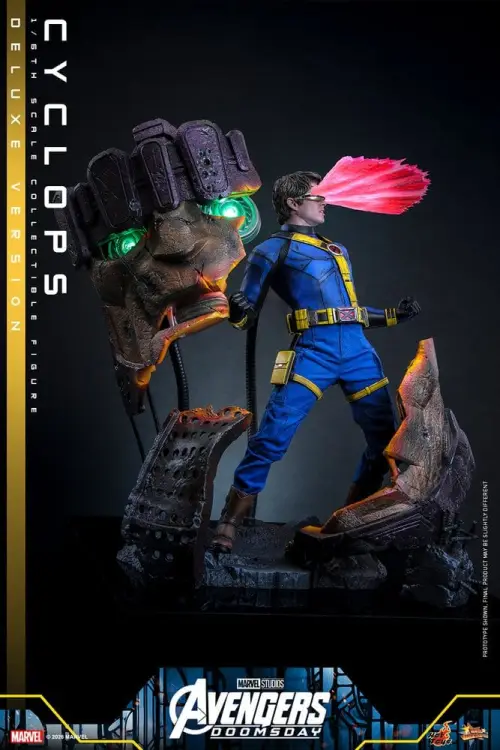 Hot Toys Avengers: Doomsday - Cyclops - Movie Masterpiece Figurka 1/6 (Deluxe Version)
