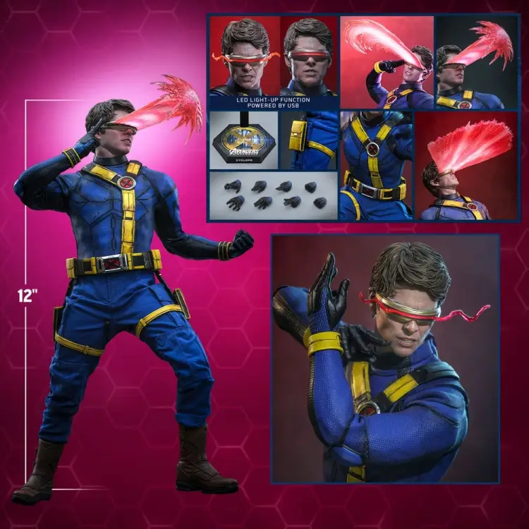 Hot Toys Avengers: Doomsday - Cyclops - Movie Masterpiece Action Figure 1/6