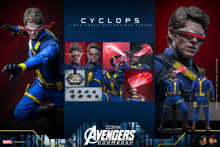 Hot Toys Avengers: Doomsday - Cyclops - Movie Masterpiece Action Figure 1/6