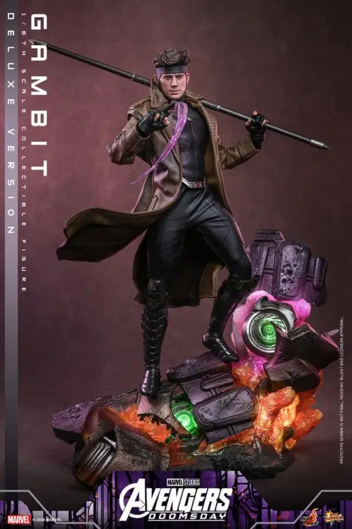 Hot Toys Avengers: Doomsday - Gambit - Movie Masterpiece Action Figur 1/6 (Deluxe Version)