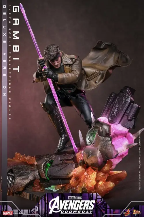 Hot Toys Avengers: Doomsday - Gambit - Movie Masterpiece Action Figur 1/6 (Deluxe Version)
