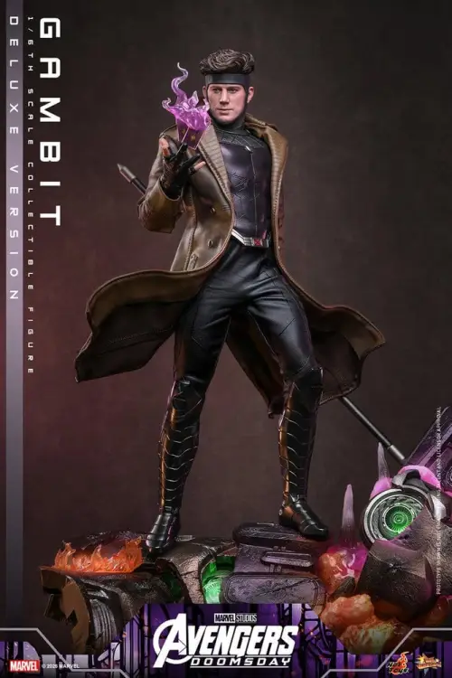 Hot Toys Avengers: Doomsday - Gambit - Movie Masterpiece Action Figur 1/6 (Deluxe Version)