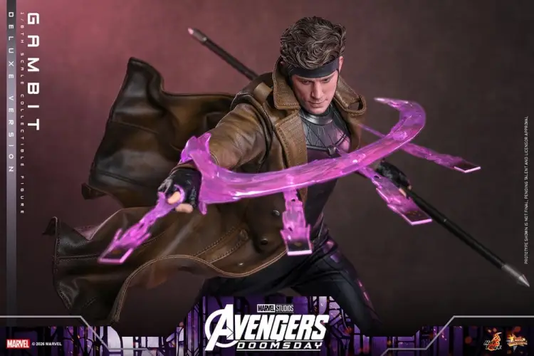 Hot Toys Avengers: Doomsday - Gambit - Movie Masterpiece Action Figur 1/6 (Deluxe Version)