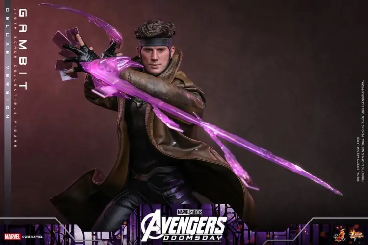 Hot Toys Avengers: Doomsday - Gambit - Movie Masterpiece Action Figur 1/6 (Deluxe Version)