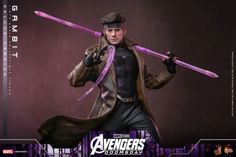 Hot Toys Avengers: Doomsday - Gambit - Movie Masterpiece Action Figur 1/6 (Deluxe Version)