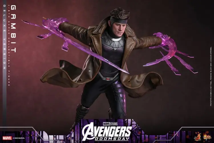 Hot Toys Avengers: Doomsday - Gambit - Movie Masterpiece Action Figur 1/6 (Deluxe Version)
