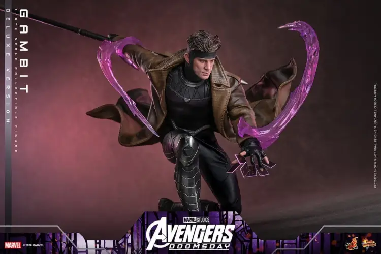 Hot Toys Avengers: Doomsday - Gambit - Movie Masterpiece Action Figur 1/6 (Deluxe Version)