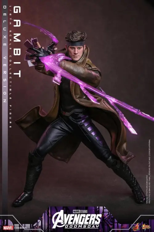 Hot Toys Avengers: Doomsday - Gambit - Movie Masterpiece Action Figur 1/6 (Deluxe Version)