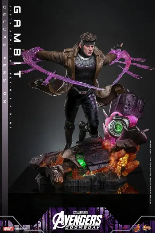Hot Toys Avengers: Doomsday - Gambit - Movie Masterpiece Action Figur 1/6 (Deluxe Version)