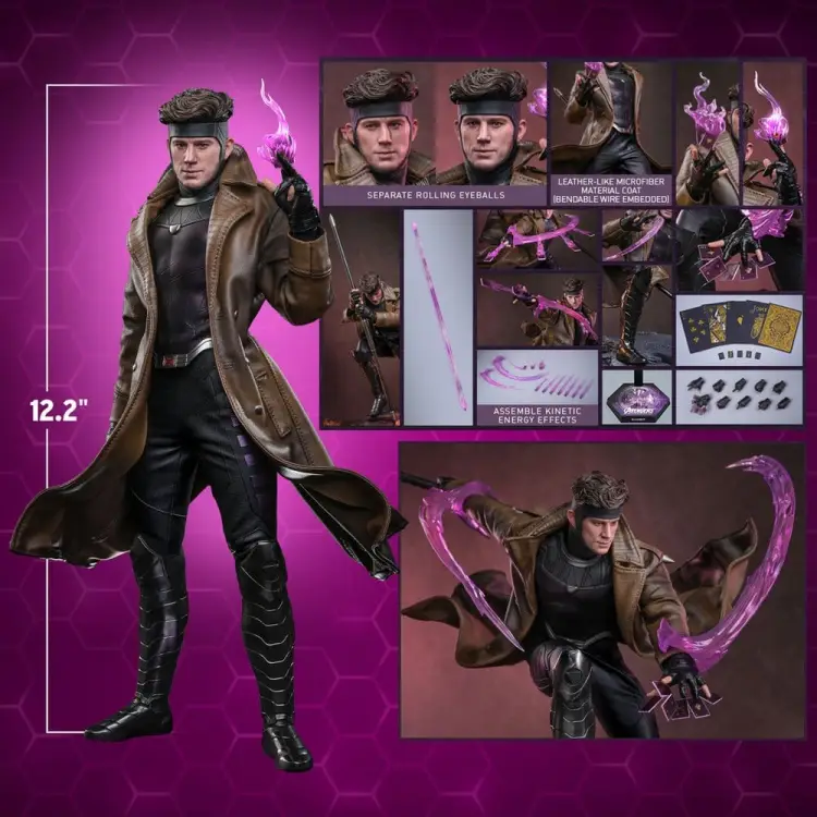 Hot Toys Avengers: Doomsday - Gambit Movie Masterpiece 1/6 Scale Figurka