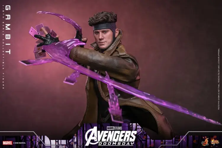 Hot Toys Avengers: Doomsday - Gambit Movie Masterpiece 1/6 Scale Figurka