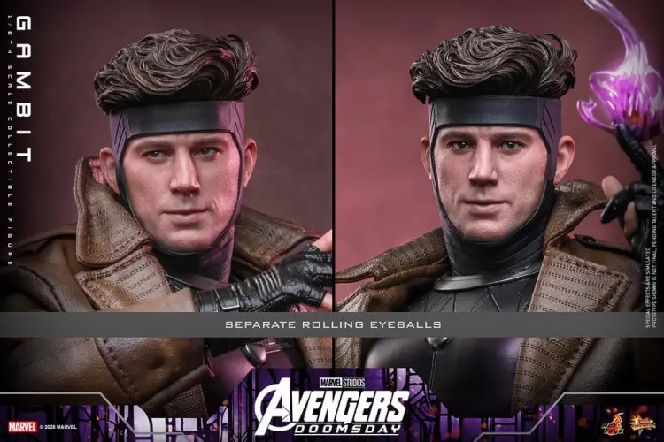 Hot Toys Avengers: Doomsday - Gambit Movie Masterpiece 1/6 Scale Figurka