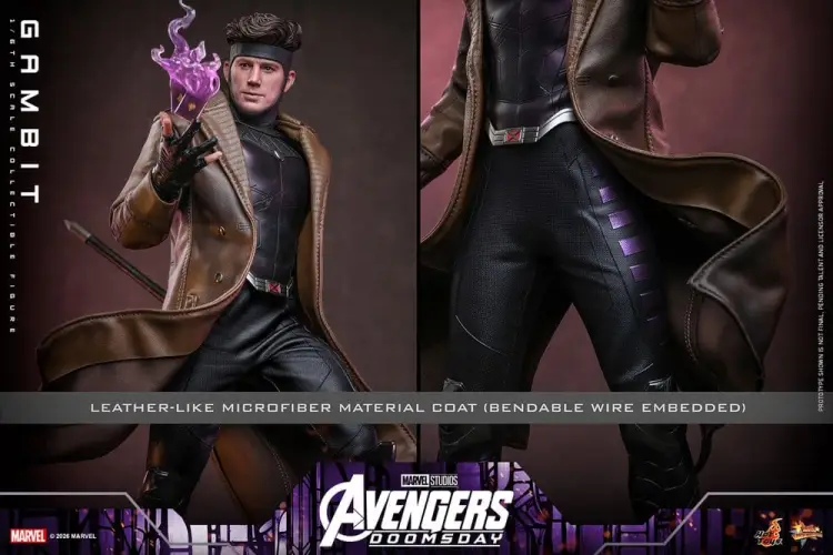 Hot Toys Avengers: Doomsday - Gambit Movie Masterpiece 1/6 Scale Figurka