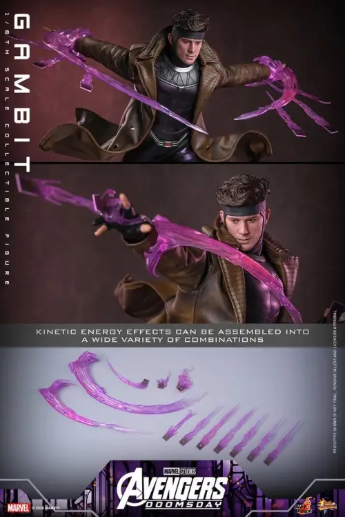 Hot Toys Avengers: Doomsday - Gambit Movie Masterpiece 1/6 Scale Figurka
