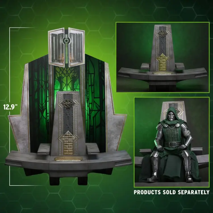 Hot Toys Marvel Avengers: Doomsday - Doctor Doom - Dooms Throne 1/6 Skala