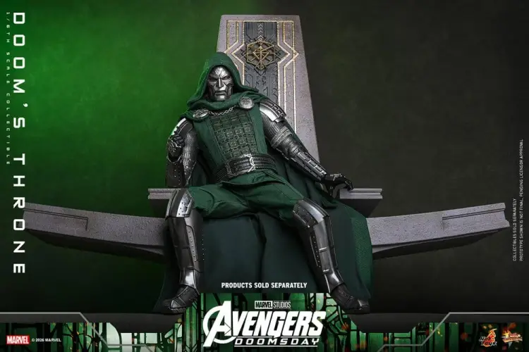 Hot Toys Marvel Avengers: Doomsday - Doctor Doom - Dooms Throne 1/6 Skala