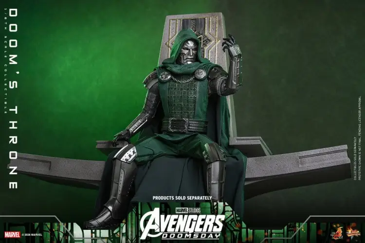 Hot Toys Marvel Avengers: Doomsday - Doctor Doom - Dooms Throne 1/6 Skala
