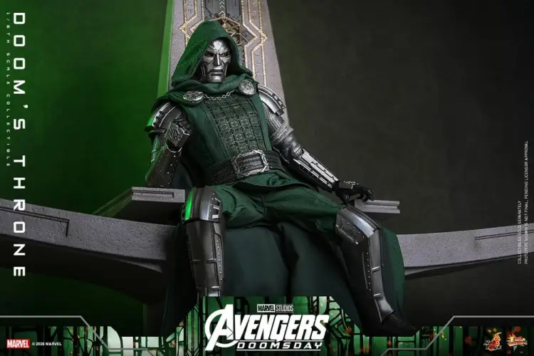 Hot Toys Marvel Avengers: Doomsday - Doctor Doom - Dooms Throne 1/6 Skala