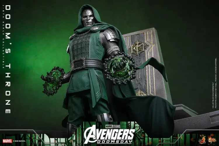 Hot Toys Marvel Avengers: Doomsday - Doctor Doom - Dooms Throne 1/6 Skala