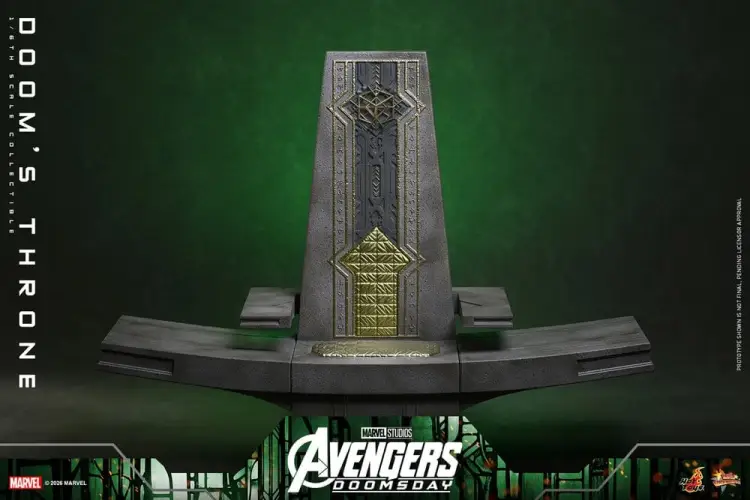 Hot Toys Marvel Avengers: Doomsday - Doctor Doom - Dooms Throne 1/6 Skala