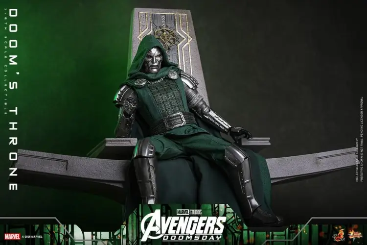 Hot Toys Marvel Avengers: Doomsday - Doctor Doom - Dooms Throne 1/6 Skala