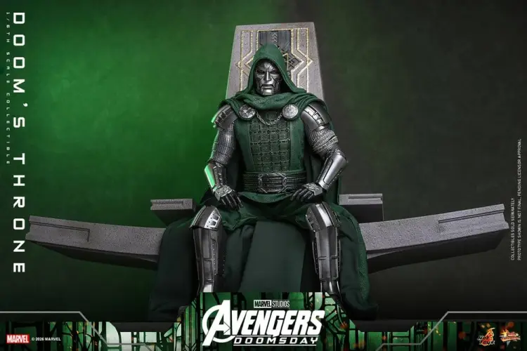 Hot Toys Marvel Avengers: Doomsday - Doctor Doom - Dooms Throne 1/6 Skala