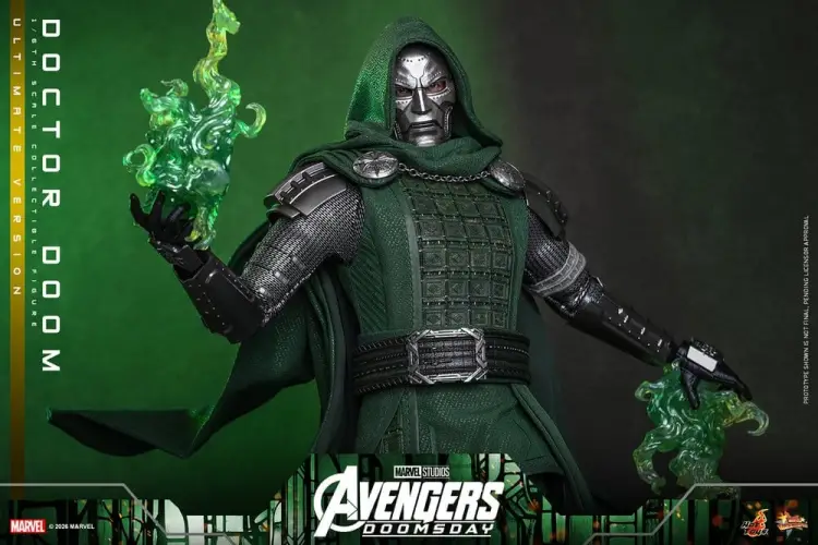Hot Toys Avengers: Doomsday - Doctor Doom - Movie Masterpiece Figurka 1/6 (Ultimate Version)