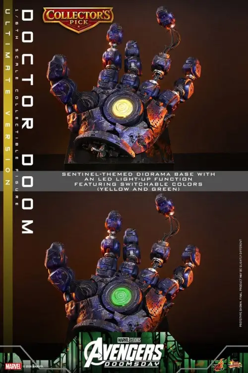 Hot Toys Avengers: Doomsday - Doctor Doom - Movie Masterpiece Figurka 1/6 (Ultimate Version)