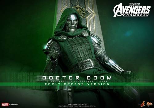 Hot Toys Avengers: Doomsday - Doctor Doom - Movie Masterpiece Figurka Akcji