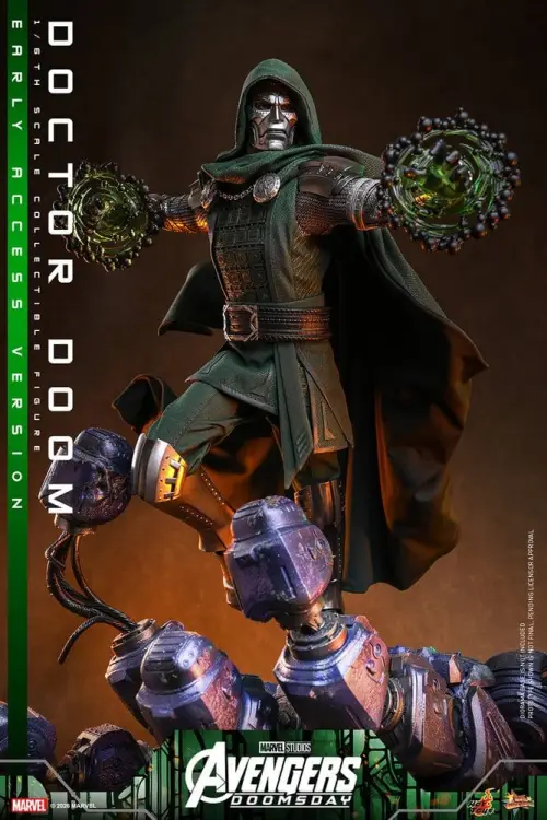 Hot Toys Avengers: Doomsday - Doctor Doom - Movie Masterpiece Figurka Akcji