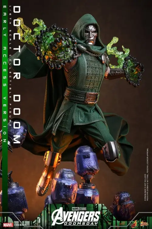 Hot Toys Avengers: Doomsday - Doctor Doom - Movie Masterpiece Figurka Akcji