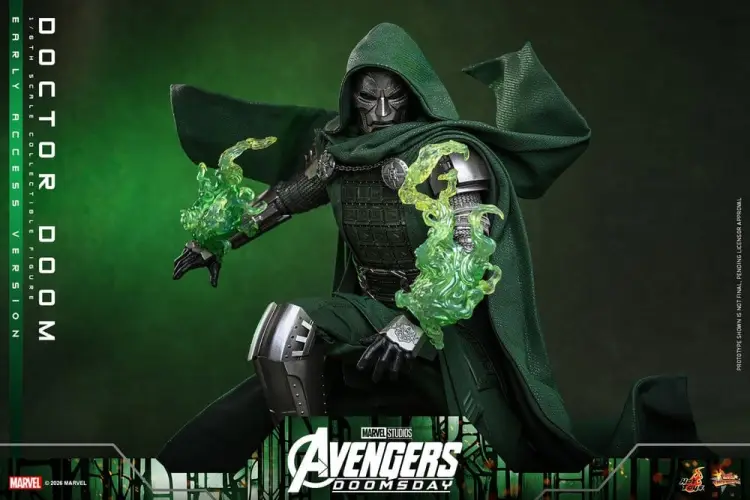 Hot Toys Avengers: Doomsday - Doctor Doom - Movie Masterpiece Figurka Akcji