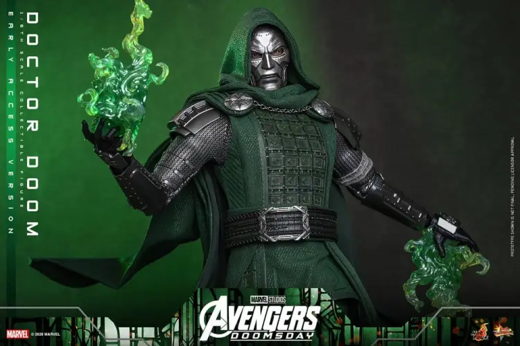 Hot Toys Avengers: Doomsday - Doctor Doom - Movie Masterpiece Figurka Akcji