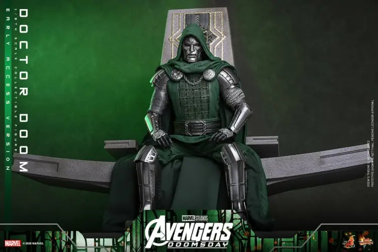 Hot Toys Avengers: Doomsday - Doctor Doom - Movie Masterpiece Figurka Akcji