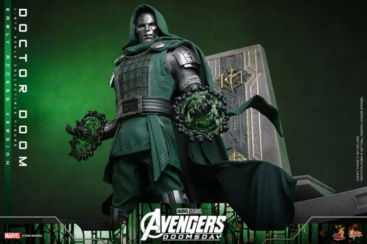 Hot Toys Avengers: Doomsday - Doctor Doom - Movie Masterpiece Figurka Akcji
