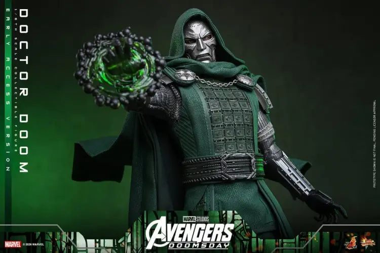 Hot Toys Avengers: Doomsday - Doctor Doom - Movie Masterpiece Figurka Akcji