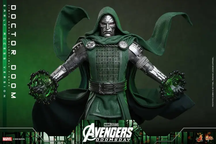 Hot Toys Avengers: Doomsday - Doctor Doom - Movie Masterpiece Figurka Akcji