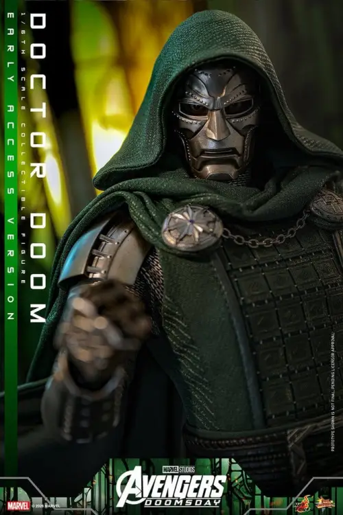 Hot Toys Avengers: Doomsday - Doctor Doom - Movie Masterpiece Figurka Akcji
