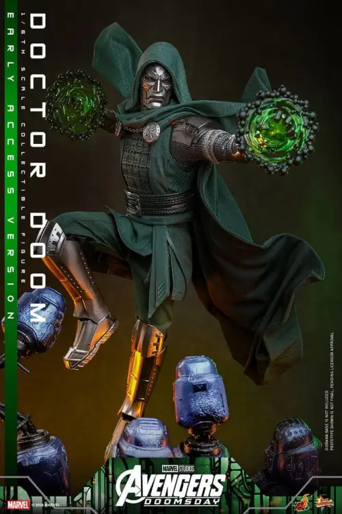 Hot Toys Avengers: Doomsday - Doctor Doom - Movie Masterpiece Figurka Akcji