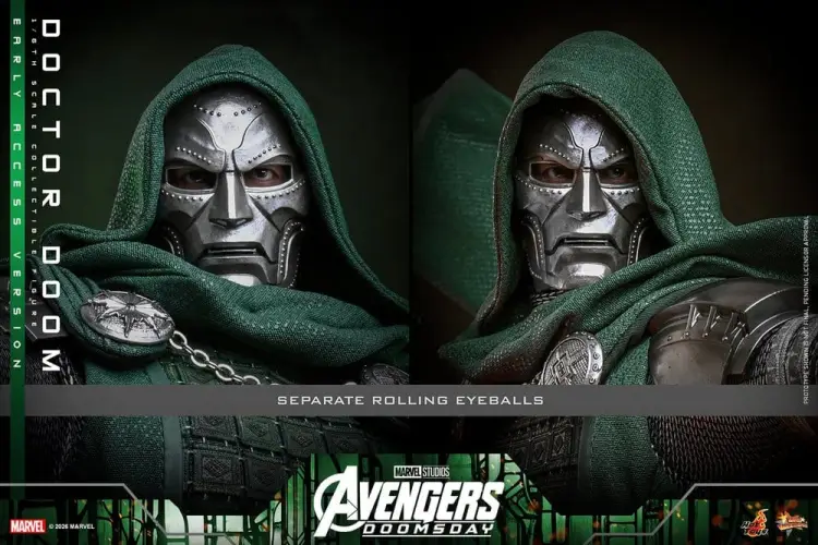 Hot Toys Avengers: Doomsday - Doctor Doom - Movie Masterpiece Figurka Akcji