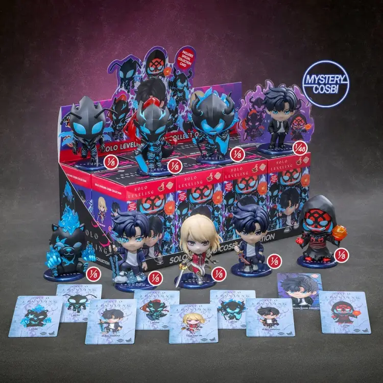 Hot Toys Solo Leveling - Cosbi Minifigurki Blind Box Display