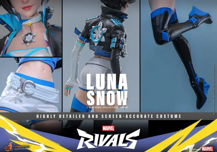 Hot Toys Marvel Rivals Videogame - Luna Snow - Masterpiece Figurka 1/6