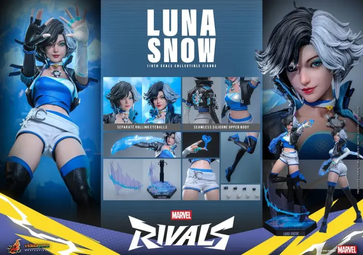 Hot Toys Marvel Rivals Videogame - Luna Snow - Masterpiece Figurka 1/6